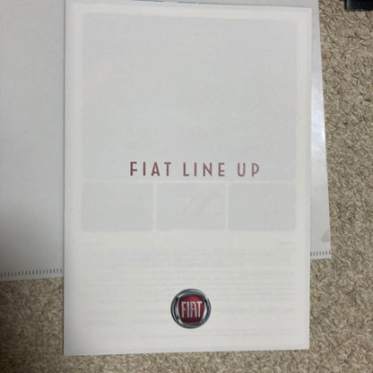 ABARTH Clear File FIAT Jeep Brochure