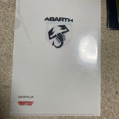 ABARTH Clear File FIAT Jeep Brochure
