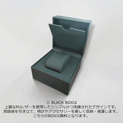 Apple Watch Case - Leather - Silver & Black Watch