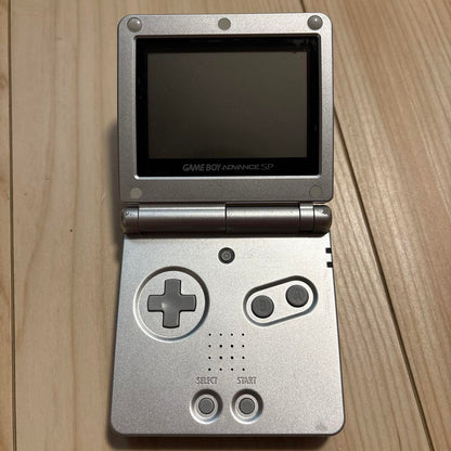 Game Boy Advance SP Silver Console with 5 Games