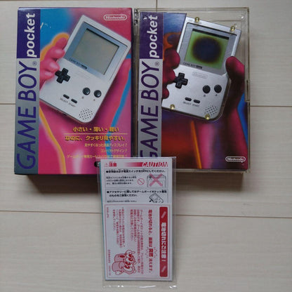 Game Boy Pocket/Silver Pocket Monsters Green/Red