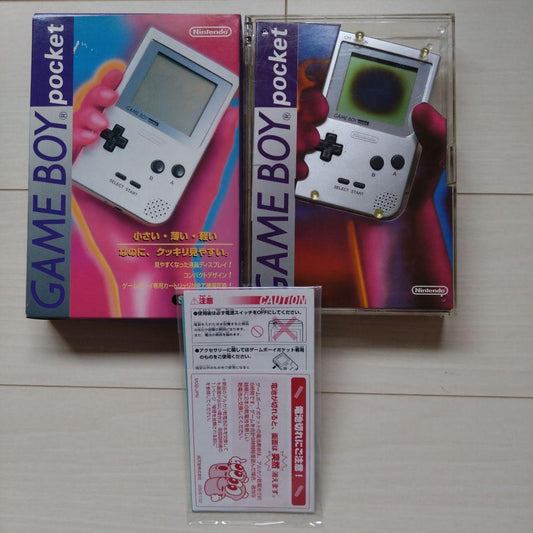Game Boy Pocket/Silver Pocket Monsters Green/Red