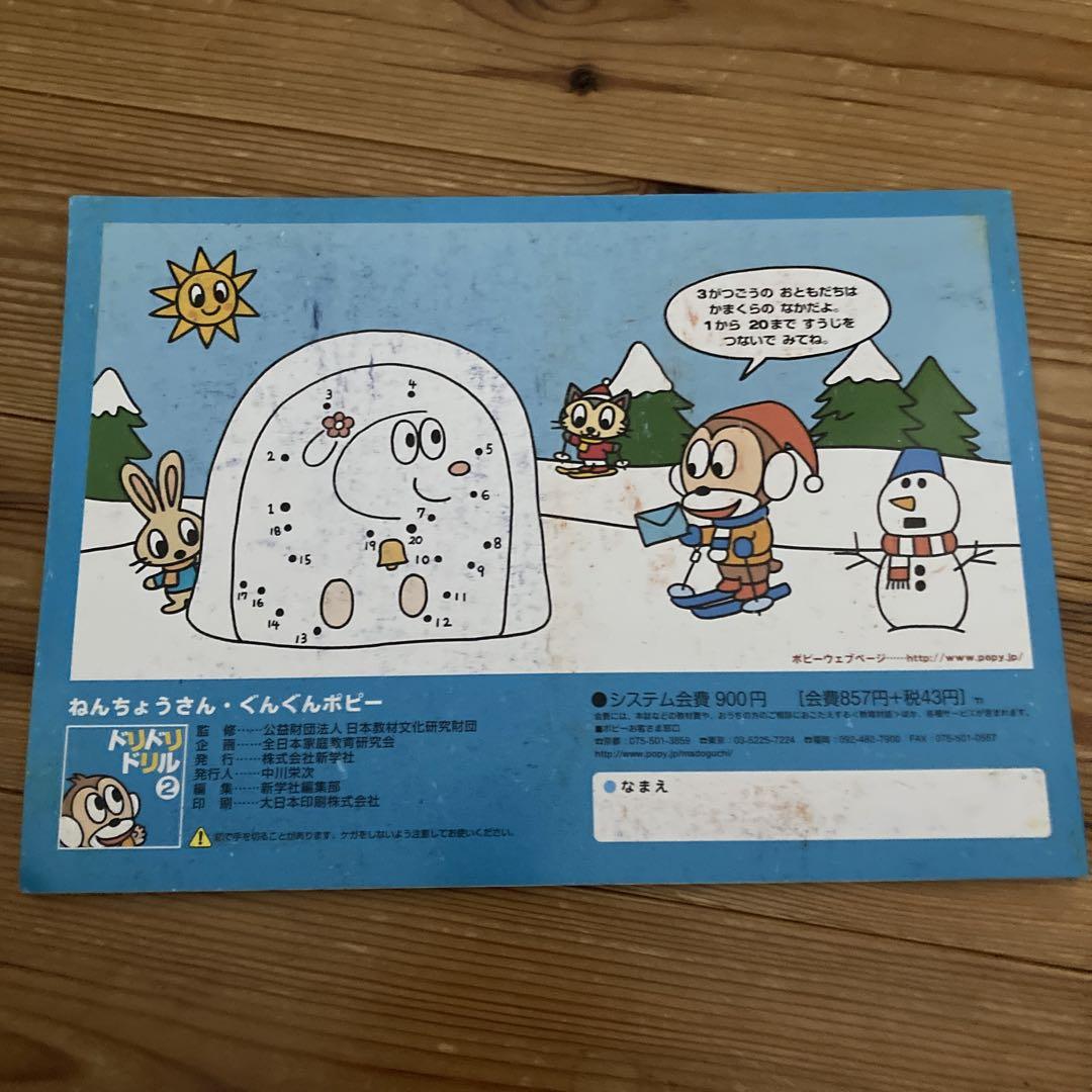 Toddler Materials Poppy  Let's Go Poppy Drill Suitable for 5-6 years old Older