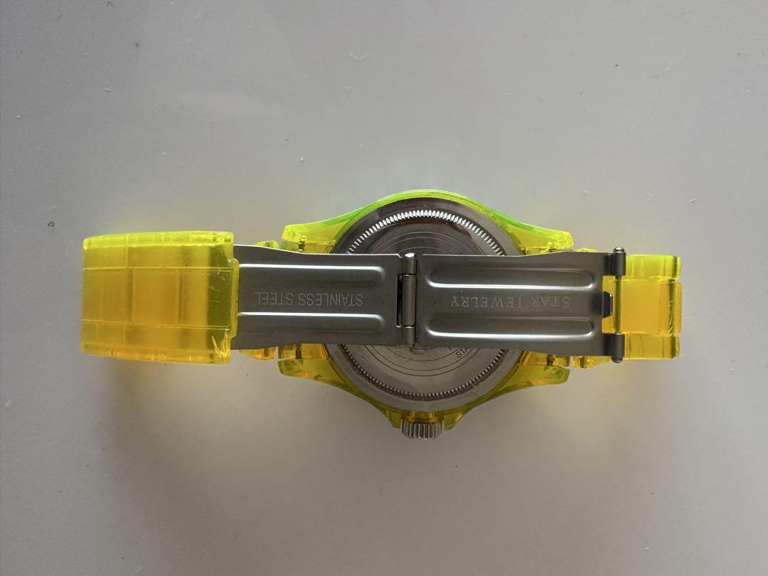 Yellow Star Jewelry Watch