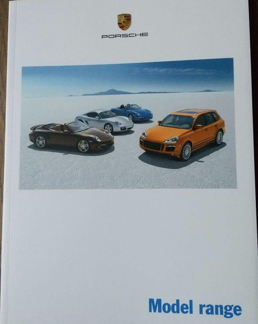 Mint PORSCHE model range Catalog 2007 73 pages