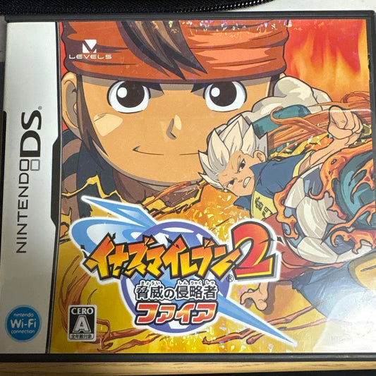 Inazuma Eleven 2 3 DS Game Set Spark is only Software (Optional Purchase)