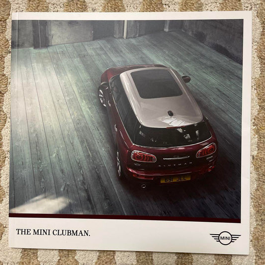 MINI CLUBMAN 2017/1 Catalog