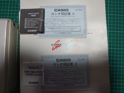 Unused G-SHOCK & Baby-G Pair Unicorn & Pegasus