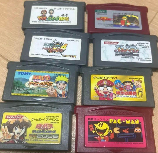 Masterpiece GBA Software 8-Point Set Operable Mario & Zelda Included