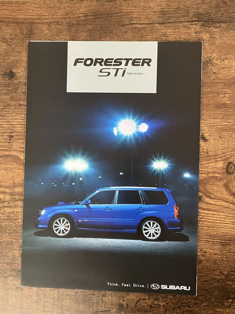 SUBARU FORESTER STI Version Catalog