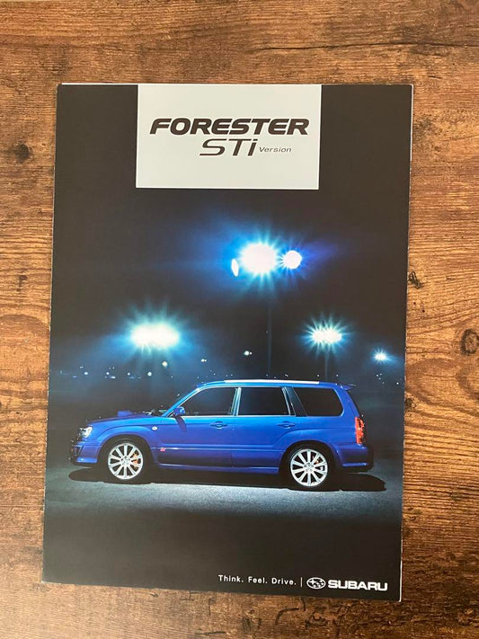SUBARU FORESTER STI Version Catalog