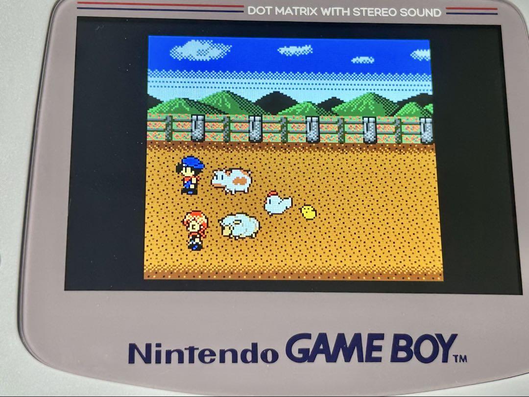 Ranch Story GB2 Game Boy Color Black and White Game Boy Also