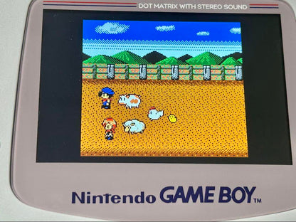 Ranch Story GB2 Game Boy Color Black and White Game Boy Also