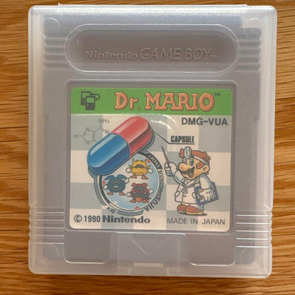 Dr. MARIO DMG-VUA Game Boy Software