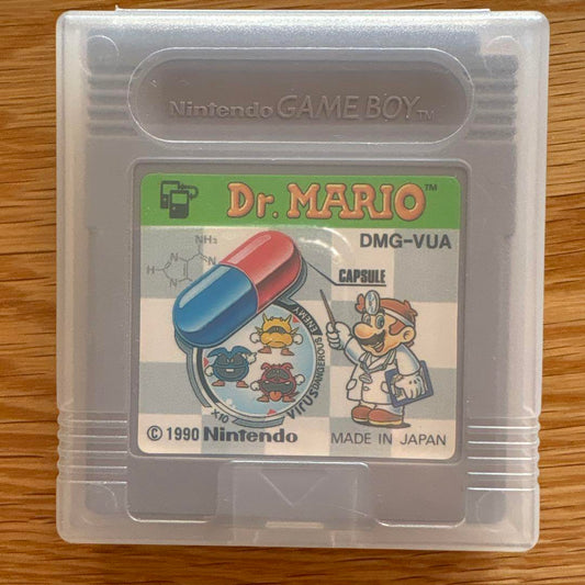 Dr. MARIO DMG-VUA Game Boy Software