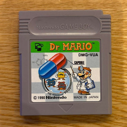 Dr. MARIO DMG-VUA Game Boy Software