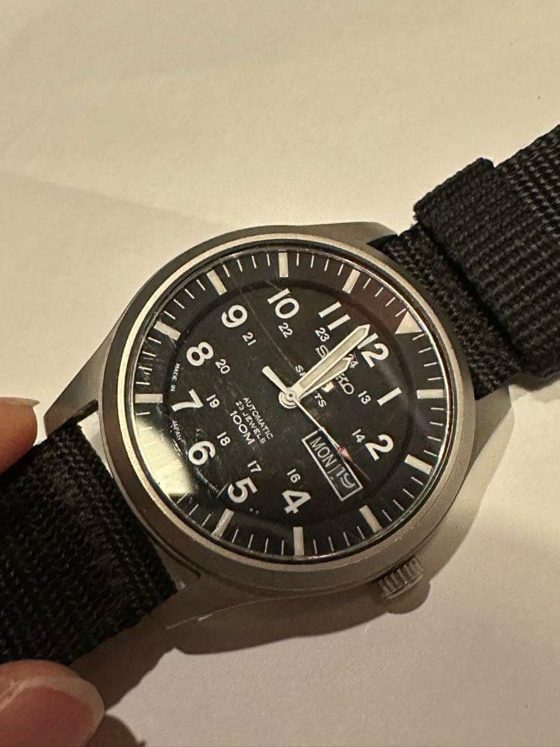 Seiko 7S36 03J0 Automatic Winding Watch