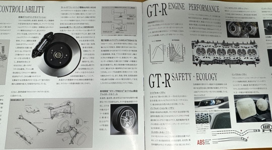 R33 Skyline GT-R 4-Door GT-R OTEC Version Catalog Set