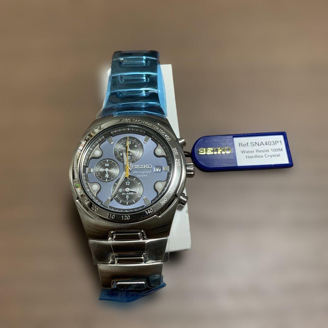 Rare New Unworn SEIKO Chronograph SNA403P1
