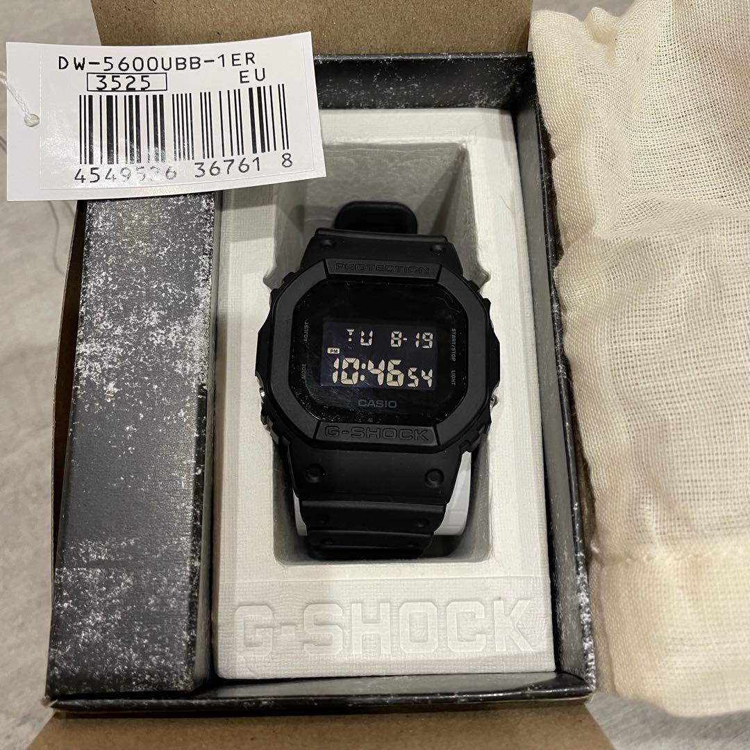 Luxury Condition CASIO G-SHOCK DW-5600UBB-1ER Black