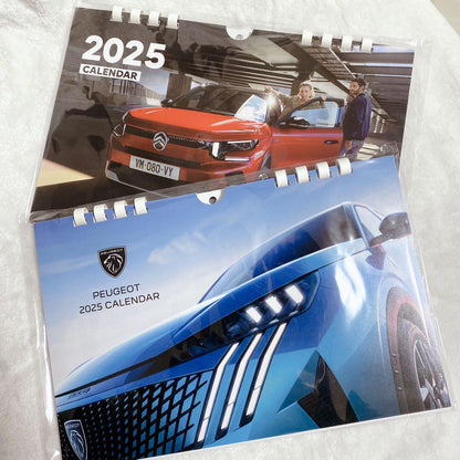 2025 Calendar Peugeot Citroen Set