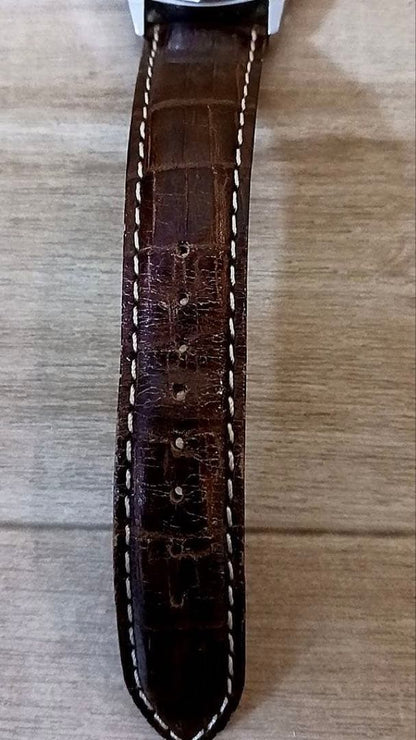 Precious Leather Watch BEAMS Back Skeleton