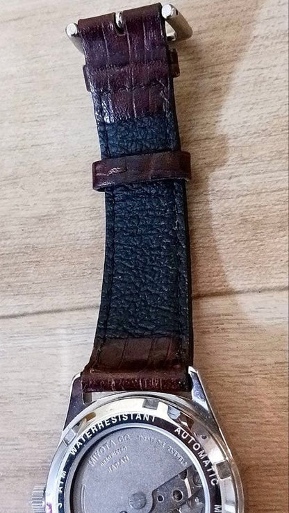 Precious Leather Watch BEAMS Back Skeleton