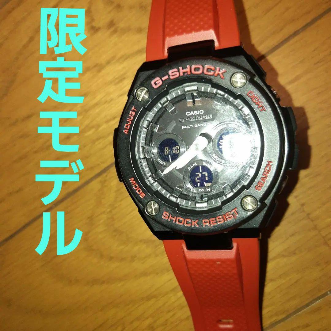 Limited Model Red Stamp and Belt CASIO G-SHOCK GST-W300G