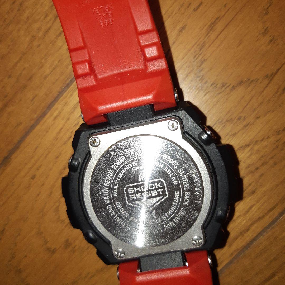 Limited Model Red Stamp and Belt CASIO G-SHOCK GST-W300G