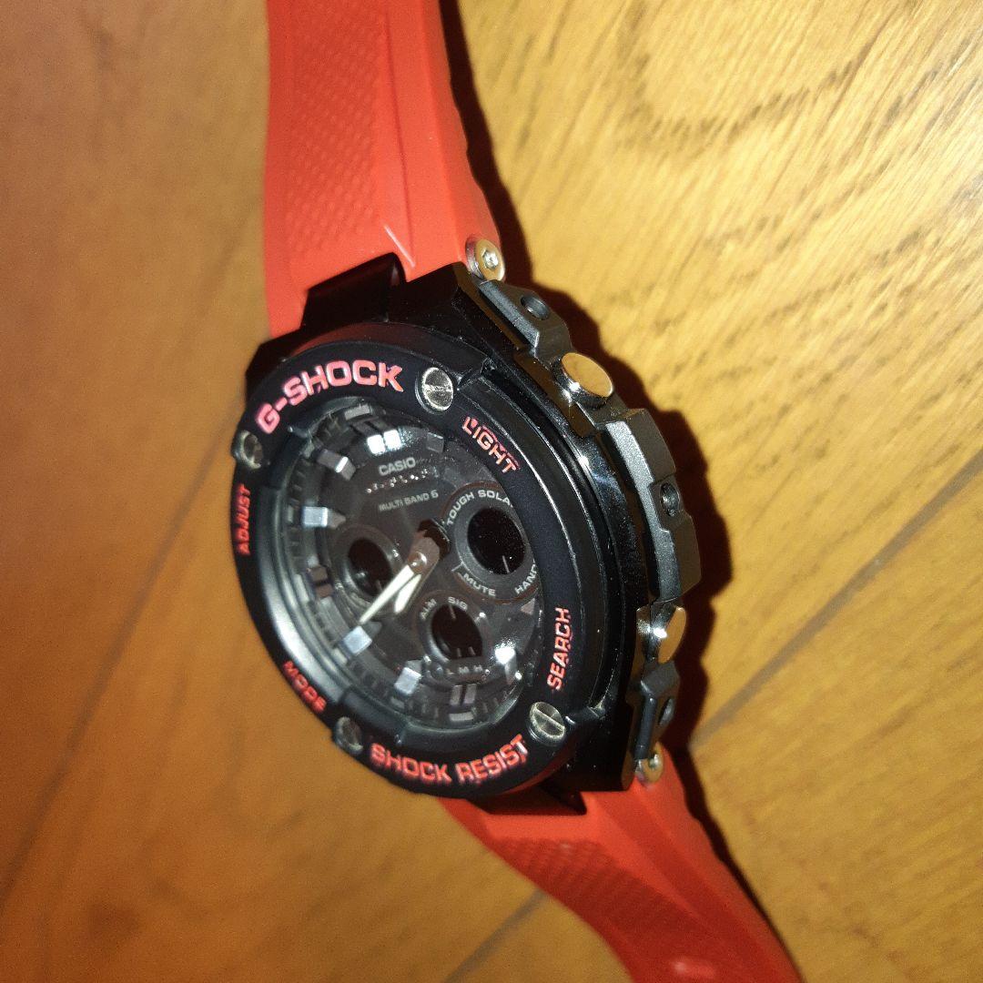 Limited Model Red Stamp and Belt CASIO G-SHOCK GST-W300G