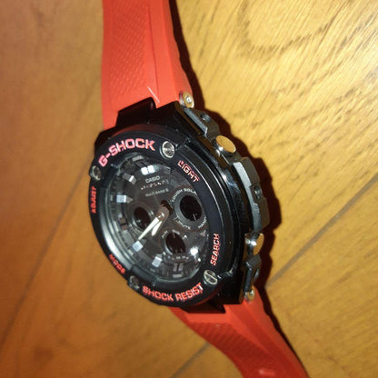 Limited Model Red Stamp and Belt CASIO G-SHOCK GST-W300G