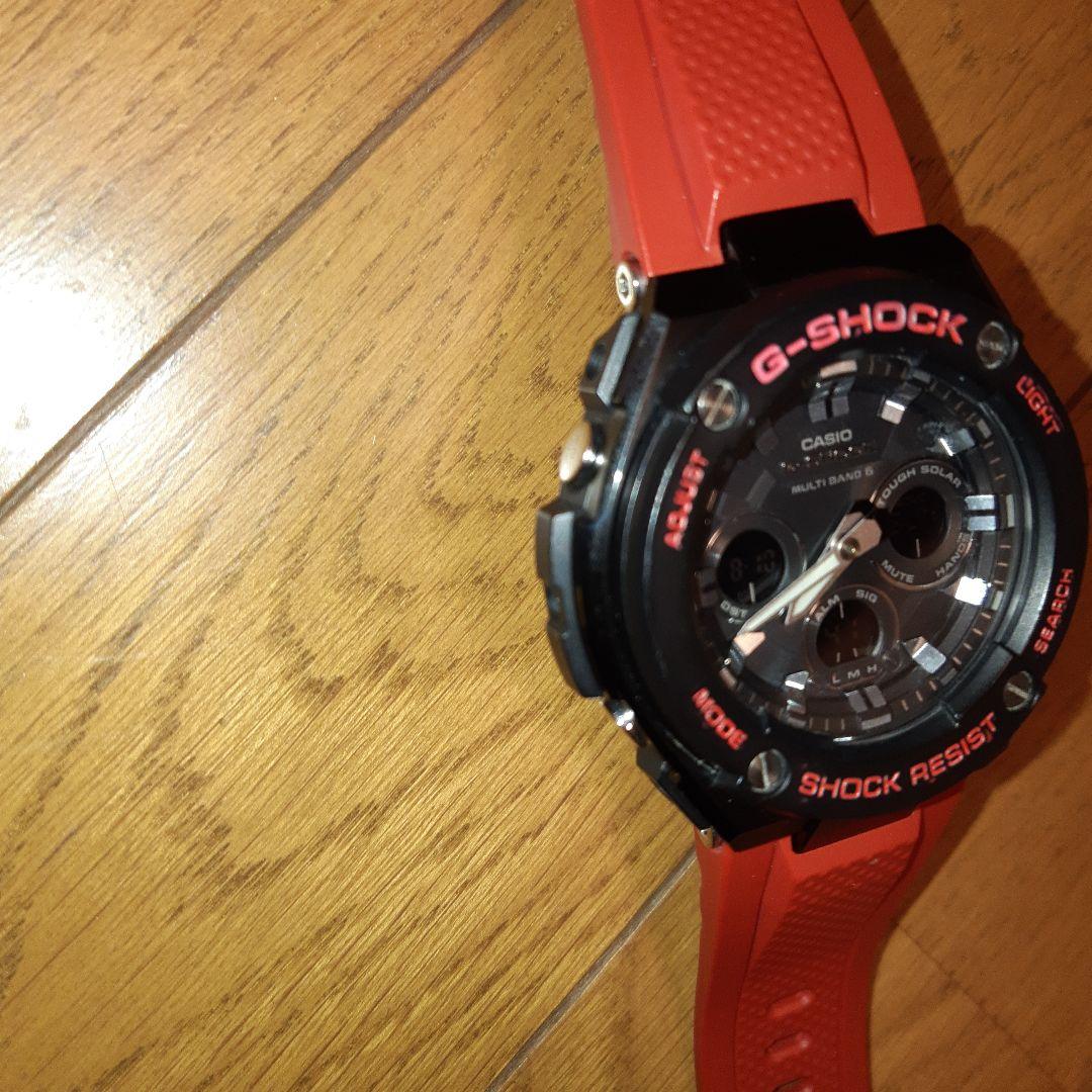 Limited Model Red Stamp and Belt CASIO G-SHOCK GST-W300G