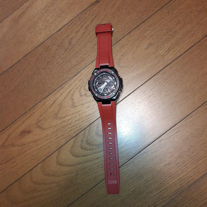 Limited Model Red Stamp and Belt CASIO G-SHOCK GST-W300G