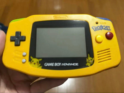 Custom Game Boy Advance with Pokémon Pikachu