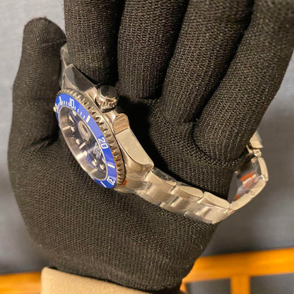 SAUNAX Divers Watch Blue Sub Sub Marina nh35