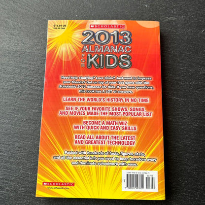 2013 ALMANAC FOR KIDS