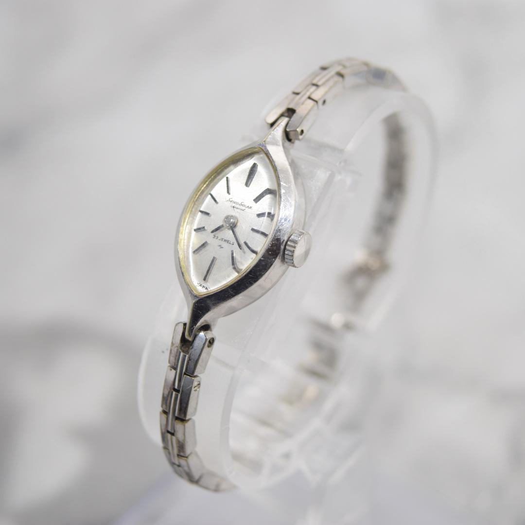 Mint condition 1960s Seiko Solar ladies' wristwatch.
