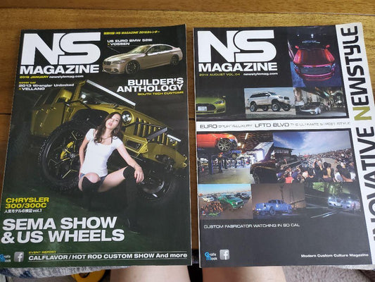 NS MAGAZINE Set 2015 August 2016 January