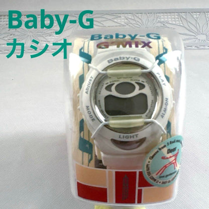 Battery Replaced Complete Product CASIO Baby-G BGM-100RN-7A WHITE