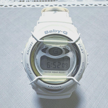 Battery Replaced Complete Product CASIO Baby-G BGM-100RN-7A WHITE