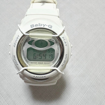 Battery Replaced Complete Product CASIO Baby-G BGM-100RN-7A WHITE