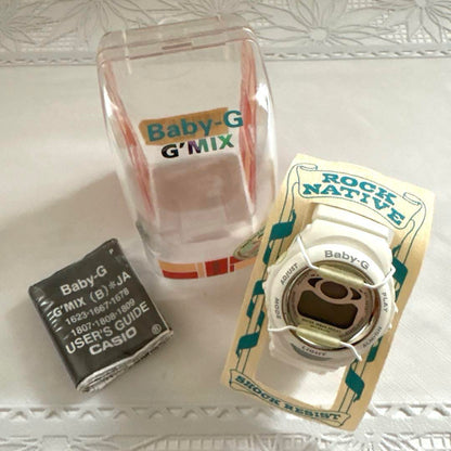 Battery Replaced Complete Product CASIO Baby-G BGM-100RN-7A WHITE