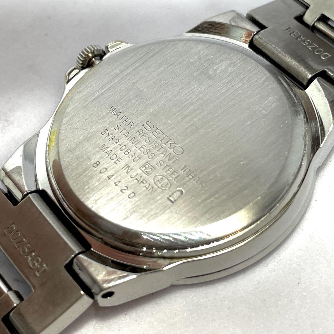 31 Seiko Lucia Ladies Day-Date Blue Dial Silver