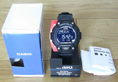 Unused CASIO W-S220-1BVCF Solar Watch