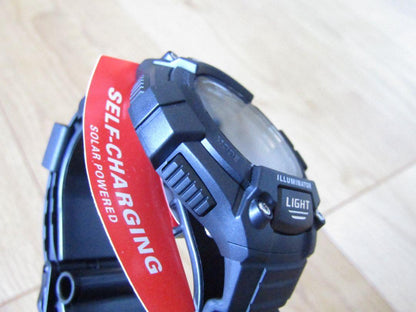 Unused CASIO W-S220-1BVCF Solar Watch