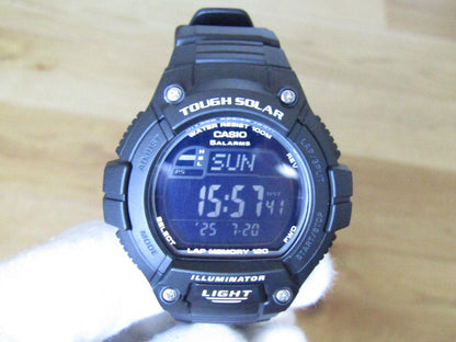 Unused CASIO W-S220-1BVCF Solar Watch