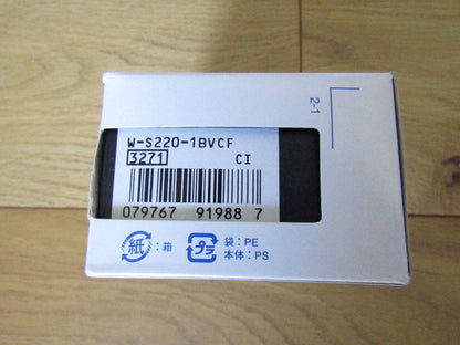 Unused CASIO W-S220-1BVCF Solar Watch