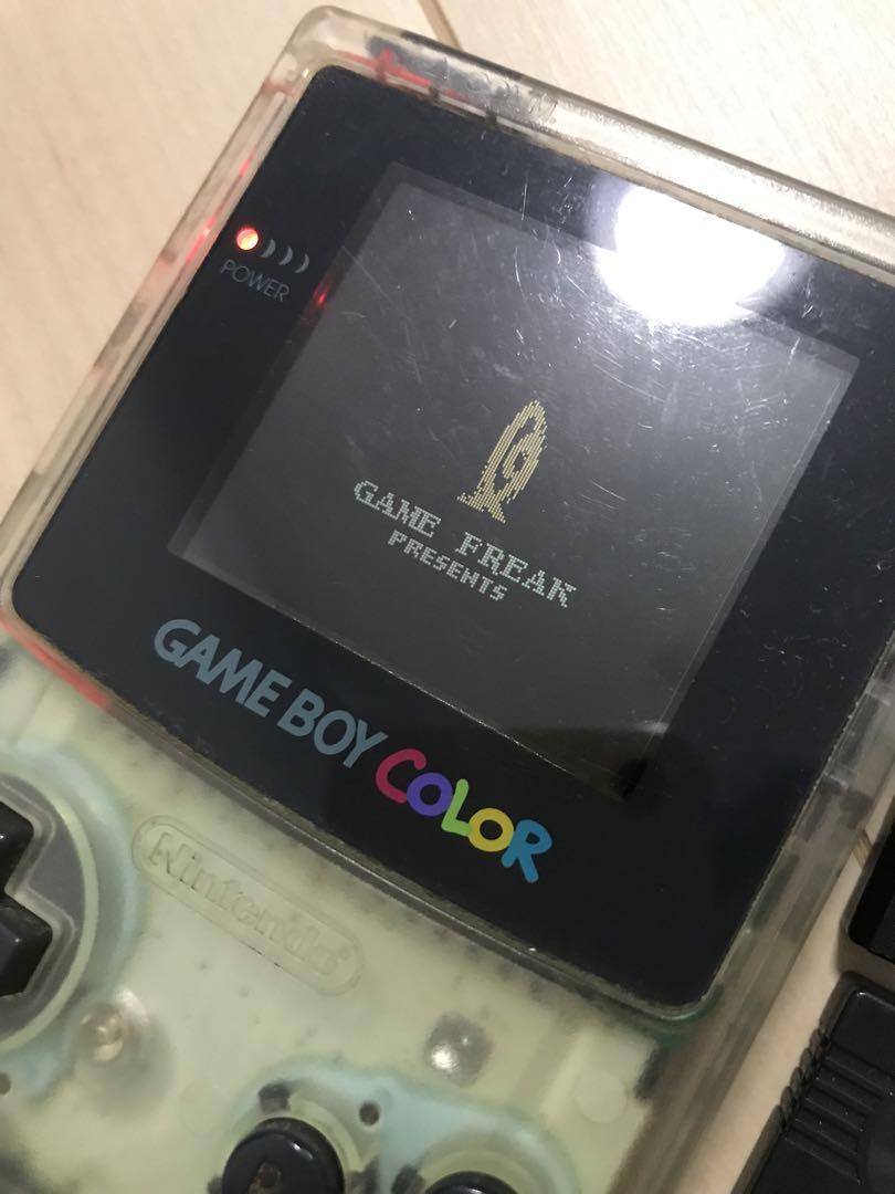 Game Boy Color Console Game 5 Set AC Adapter