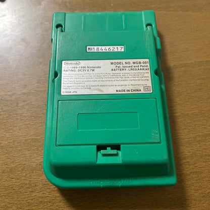 Nintendo GAME BOY POCKET Green MGB-001