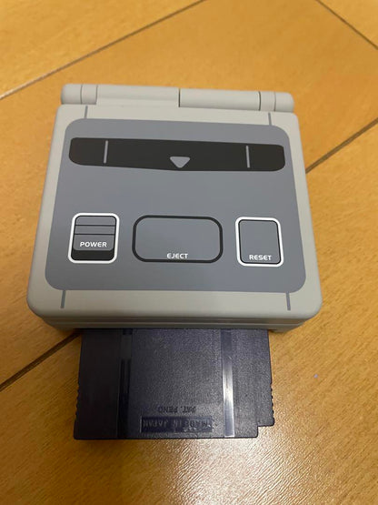 Game Boy Advance SP Console with Cartridge